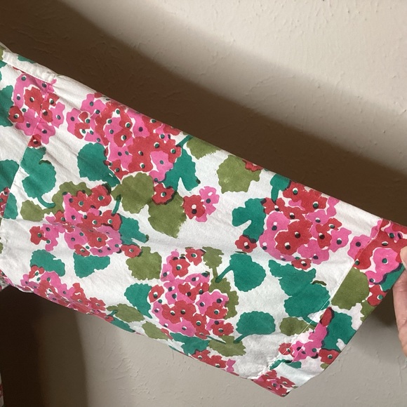 Roller Rabbit Pink Floral Robe O/S - Picture 6 of 8